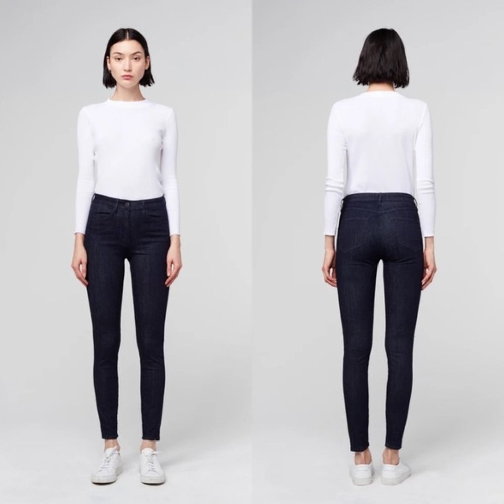 NWT 3x1 Channel Seam Skinny High Rise Jean